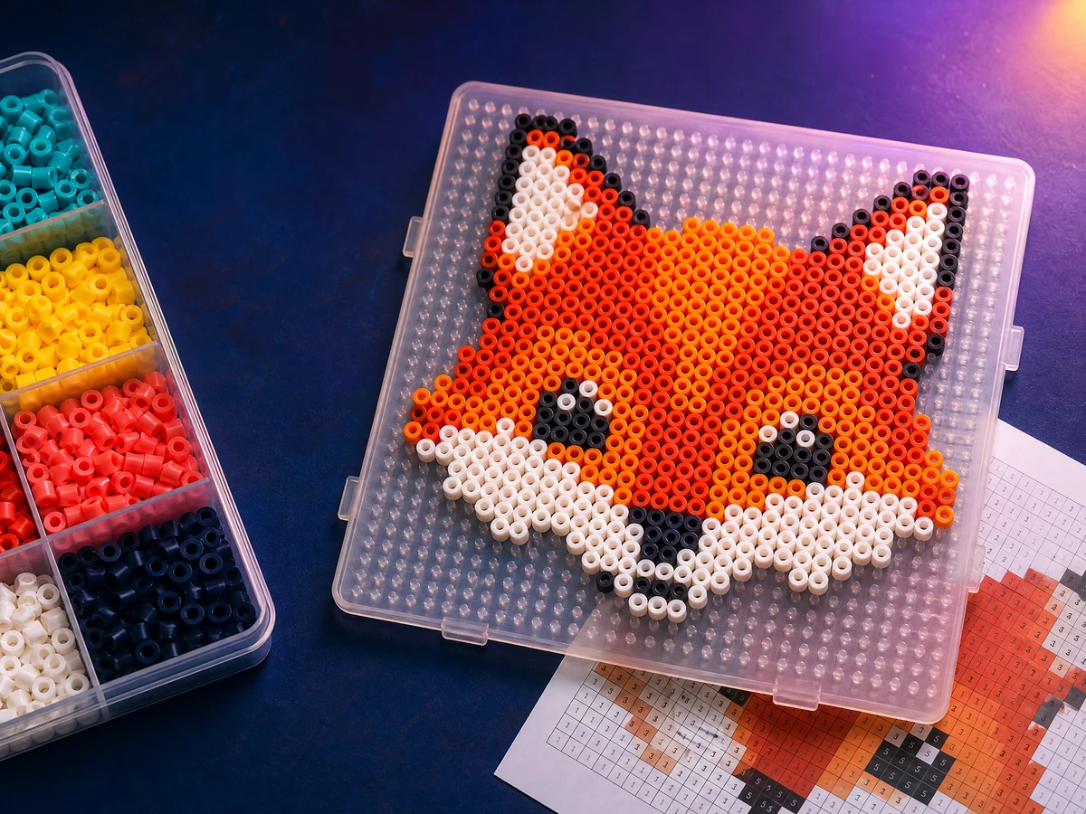 Fuse Bead Pattern Maker — free browser tool for print makers