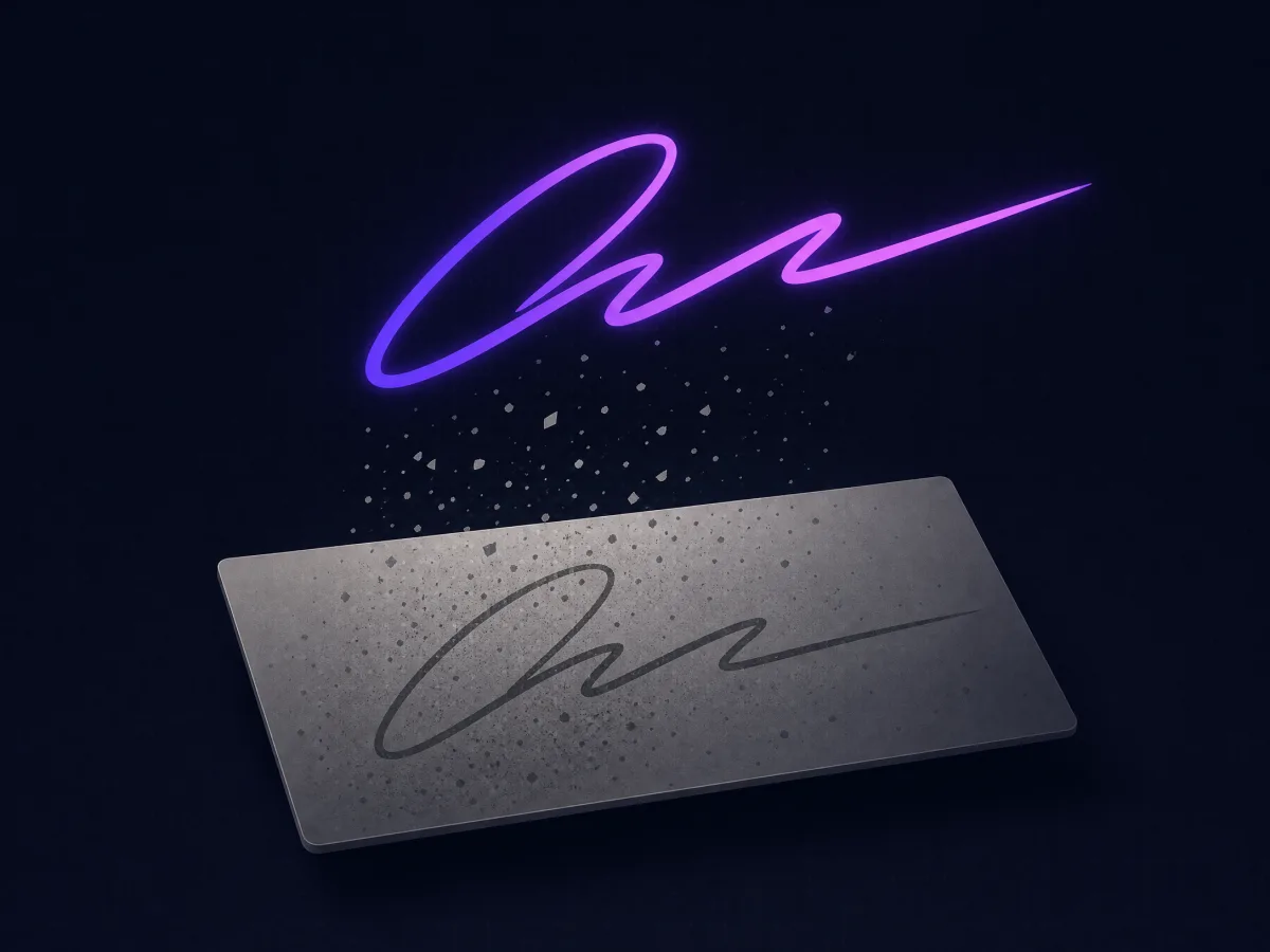Signature Clean-up — free browser tool for print makers