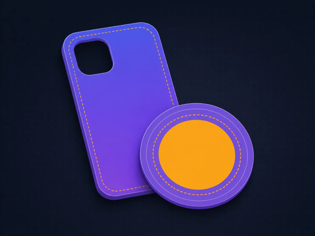 Badge & Case Layout — free browser tool for print makers