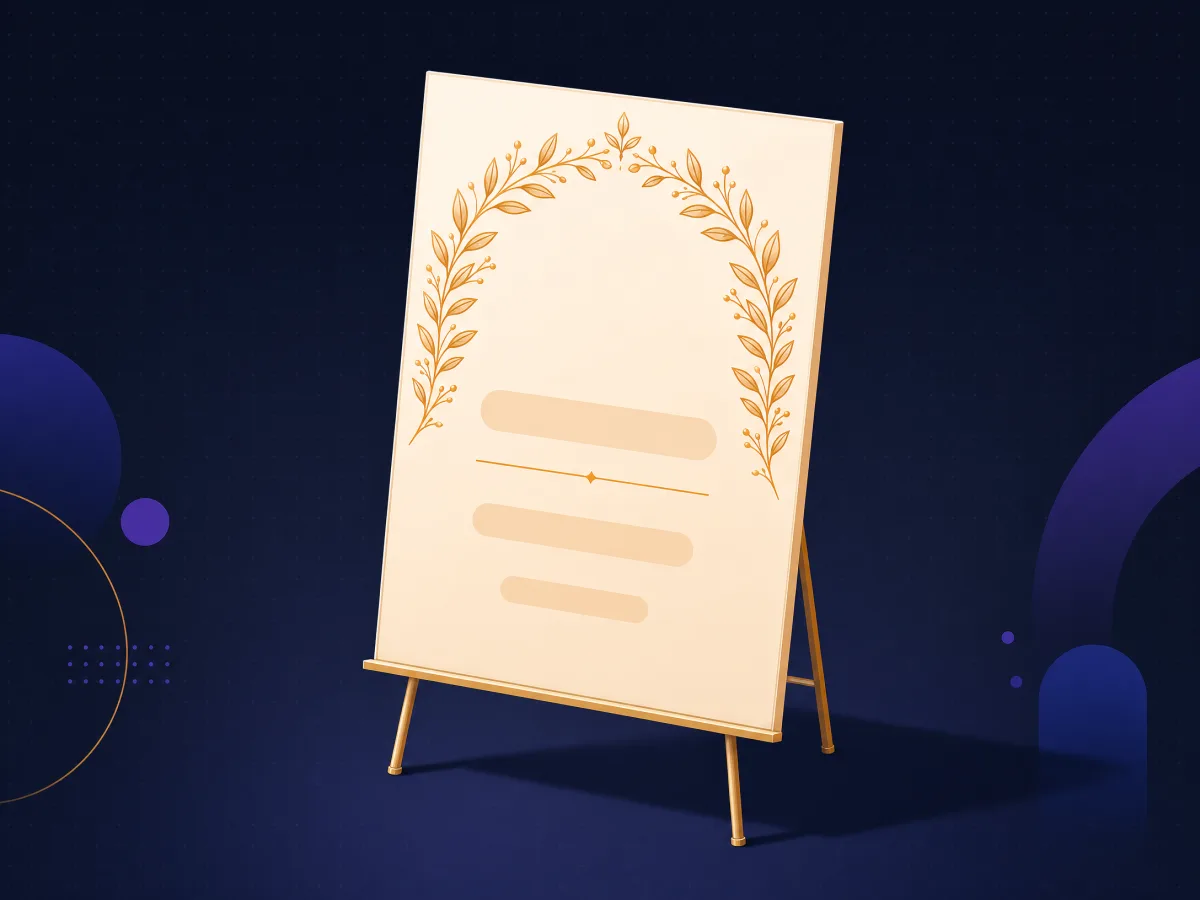 Wedding Sign Maker — free browser tool for print makers